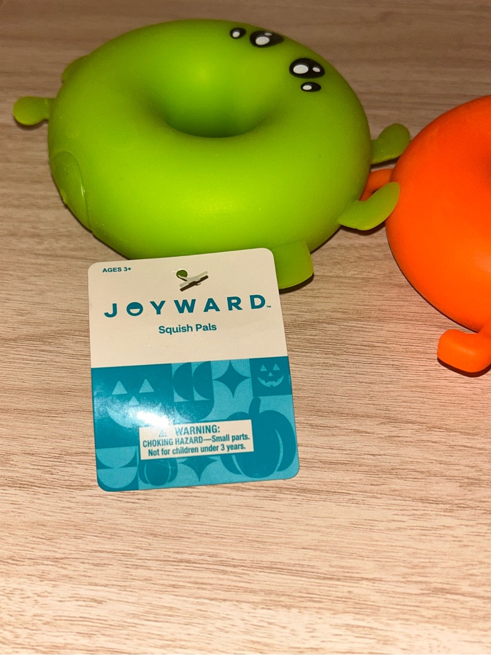 CVS Joyward Halloween Donut Squishy Pals - Halloween Spider & Pumpkin Donuts - Picture 3 of 4